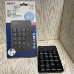 美品ELECOM テンキー Bluetooth 静音 win/mas OS対応