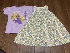 ラプンツェル Tシャツとドレスセット