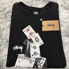 【最終値下げ早い者勝ち】STUSSY Tシャツ M ブラック