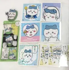 【ちいかわ】ブックマーク＆シール【ハチワレ】