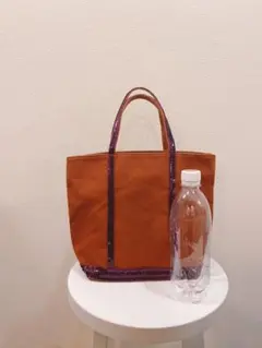 ヴァネッサブリューノ トートバッグ フランス製 茶色 スパンコールのサムネイル