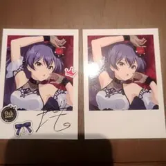 アイドルマスター ヴァイスシュヴァルツ 我那覇響 サイン - メルカリ