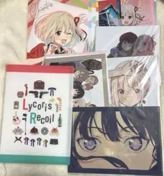 リコリス・リコイル　クリアファイル　リコリコ展　ローソン　クリアファイルホルダー