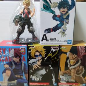 僕のヒーローアカデミア　フィギュア　5種セット