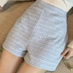 shein dazy ツイード ショートパンツ