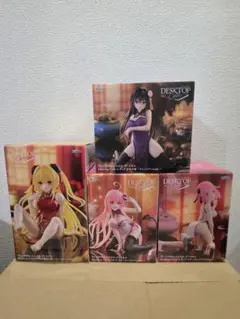 To LOVEるダークネス　Desktop Cute チャイナドレス 4体セット