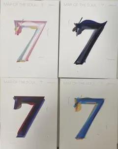 BTS MAP OF THE SOUL 7 vol.1〜4セット　アルバム