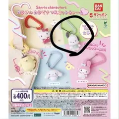 カラビナ　マスコットチャーム　ポチャッコ