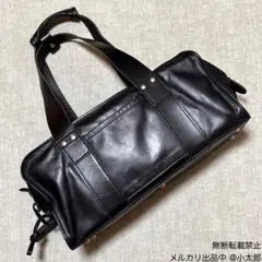 BLAZER CLUB ダレスバッグ 2way レザー ブラック 鍵付 - メルカリ