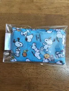 ミスド スヌーピー エコバッグ 青 非売品