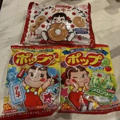 不二家 ペコちゃん ポップキャンディ クッキードーナツ 3袋セットのサムネイル