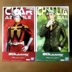 機動戦士ガンダム ジークアクス シャア シャリア・ブル フィギュア 2종 미개봉
