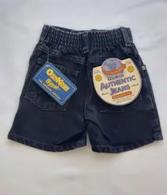新品未使用　90s オシュコシュ ヴィンテージ ブラックデニム ショートパンツ
