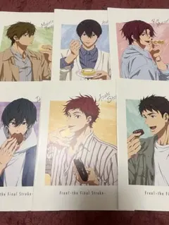 Free! A5ノート 6冊セット 七瀬遙 橘真琴 松岡凛 山崎宗介 まとめ売りのサムネイル