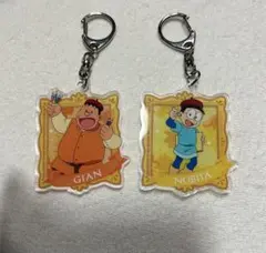 映画ドラえもん のび太の絵世界物語 アクリルキーホルダー のび太　ジャイアン