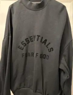 ESSENTIALS FEAR OF GOD ブラック トレーナー