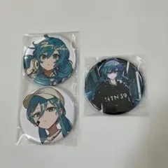初音ミクecho 缶バッチ　in your memory HTN39 2種