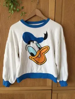 ディズニー　ドナルドダック　160 トレーナー