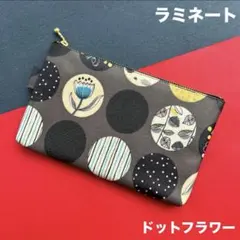 ラミネートポーチ（ハートが並んだ） ハンドメイド ポーチ 017 kippis
