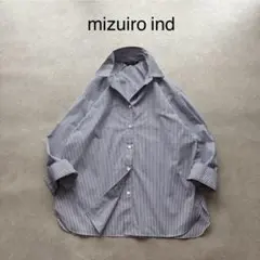 1度着用のみ美品】 ミズイロインド 近年モデル シャツ ブラウス ビッグ 