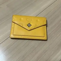 MCM 本革レザー　名刺入れ　イエロー 2025年最新】MCM メンズ 名刺入れの人気アイテム - メルカリ