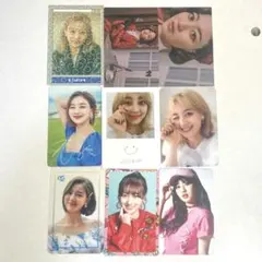 TWICE ジヒョ　トレカ9枚セット
