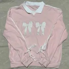 キッチュベルベットリボンTシャツ