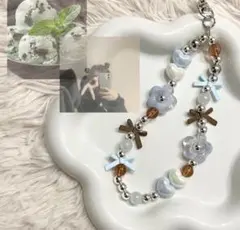 【人気カラー×デザイン】ビーズストラップ