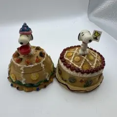 スヌーピー 40周年記念 陶器製オルゴール - メルカリ