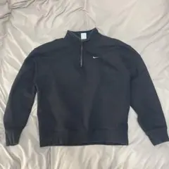 NIKE ハーフジップ トレーナー ブラック