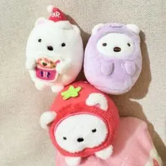 すみっコぐらし　しろくま　てのりぬいぐるみ　まとめ売り　マスコット　コラボ