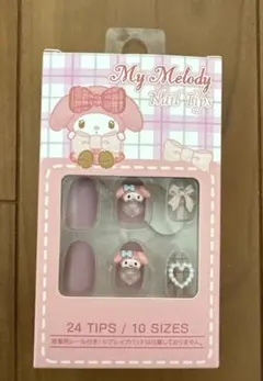 マイメロ ネイルチップ 24個入り