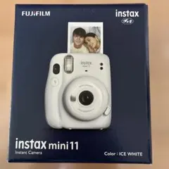 FUJIFILM instax mini11 チェキ アイスホワイト