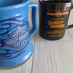 【Harley Davidson】Vintage マグカップ コップ 2点セットのサムネイル