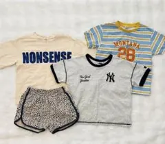 男の子 120 130 夏服まとめ売り 韓国子供服 ダルメシアン ヤンキース