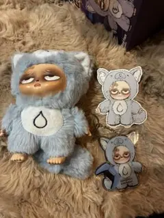 Sleepless Grumpipi グランピピ　ぬいぐるみキーホルダー　ラブブ