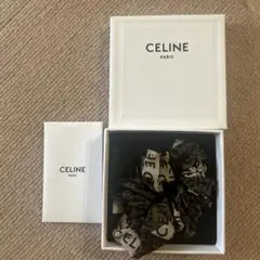 CELINE カモフラージュ柄 シュシュのサムネイル