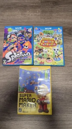 Wii U ゲーム 3本セット