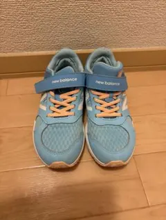 New Balance ライトブルー スニーカー 19cm