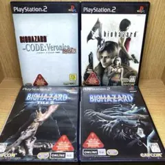 ps2 バイオハザード4 コードベロニカ完全版 アウトブレイク12 セット