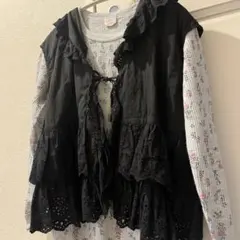 FREAK'S STORE スカラップレースベスト　ビームスボーイ