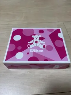 Wilson ウィルソン ベア ゴルフボール ピンク
