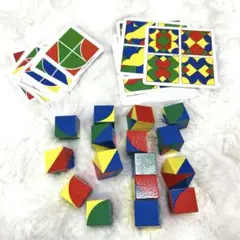 知育玩具　絵合わせ　サイコロ　パズル　右脳　子ども