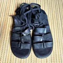 ★Dr. Martens★ 【クリスティーナ】ブラック 編上げサンダル 23cmのサムネイル