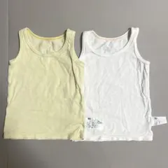 ユニクロ　タンクトップ 肌着2枚セット 80cm