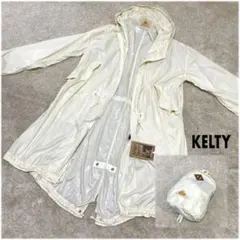 KELTY PACKABLE SPRING COAT XL ホワイト 極薄 春夏