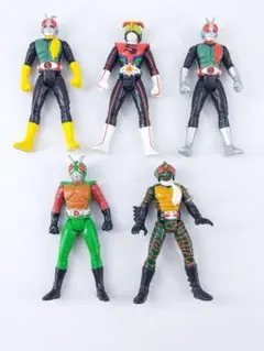 仮面ライダー アクションフィギュア 5点まとめて