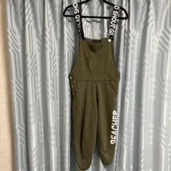 サロペット　M カーキ