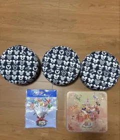 東京ディズニーリゾート ミッキー スプーン 5本セット　＋お菓子ケース