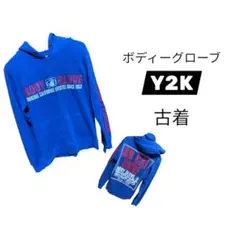 BODY GLOVE パーカー Mサイズ ブルー　フェード感有りのサムネイル
